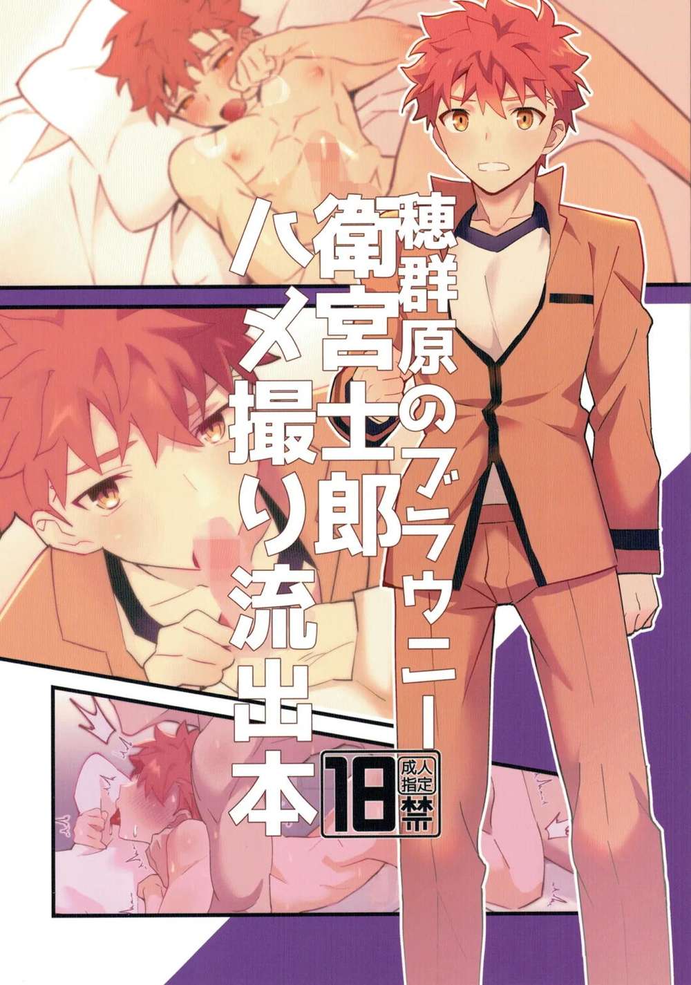 BL manga "Fate Series - Brownie Shirou Hame Dori Leak" cover image