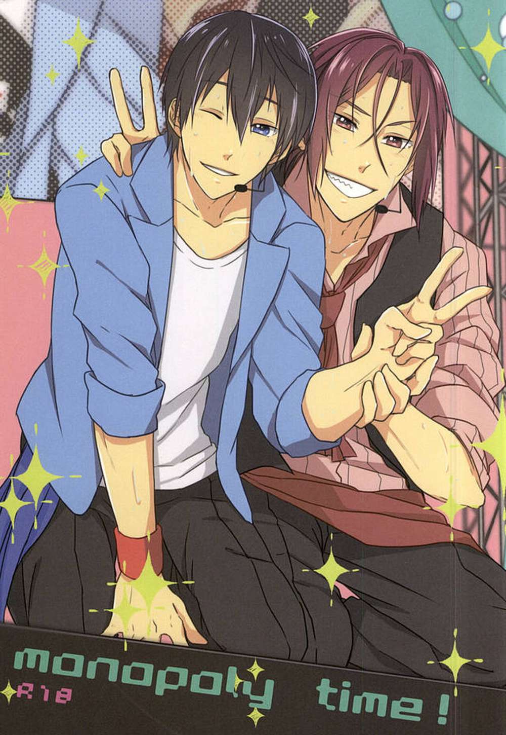 Free! - Monopoly Time Free Rinya