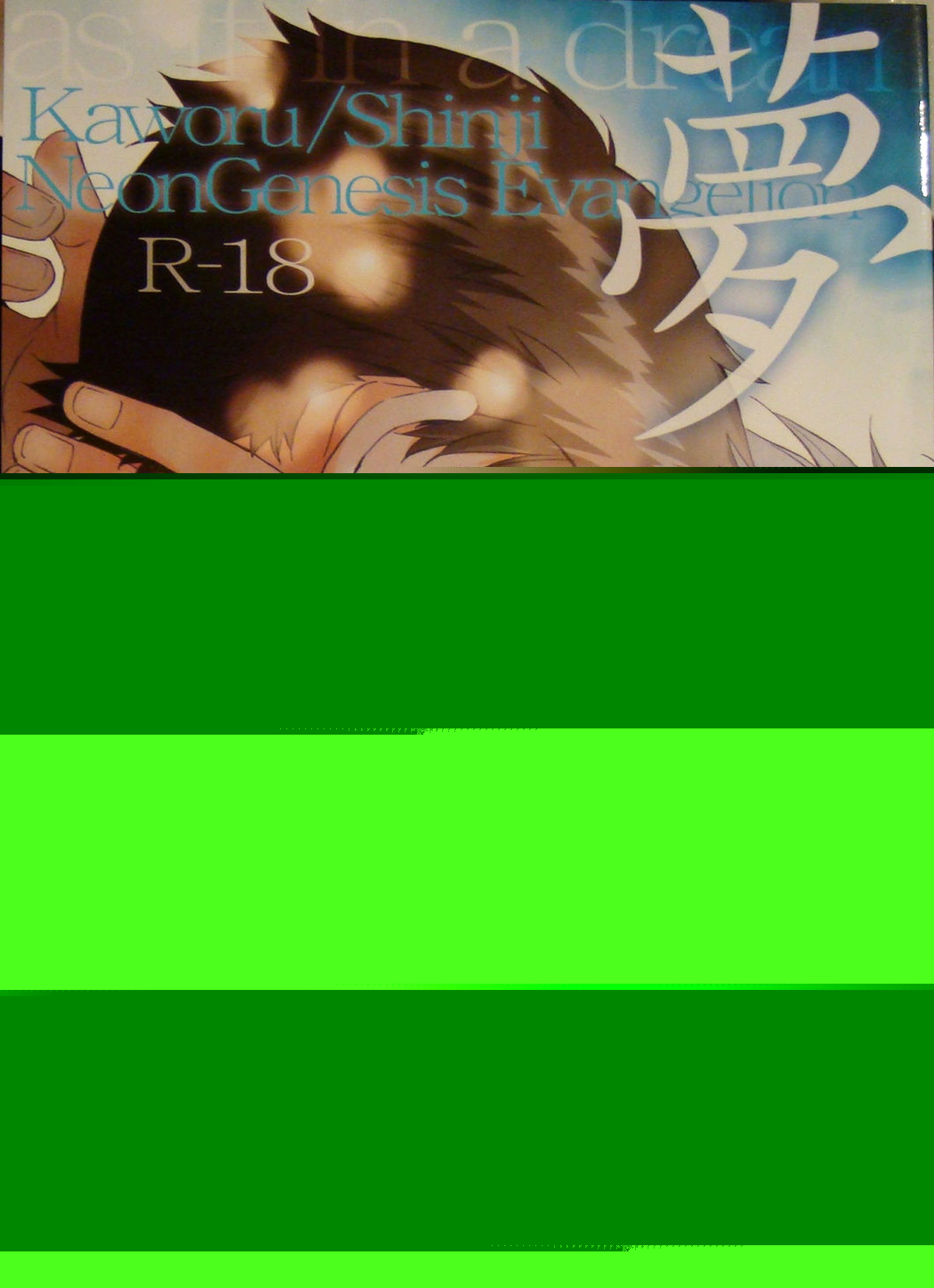 Neon Genesis Evangelion - Yume No Tsuzuki Shin Eva Kawoshin