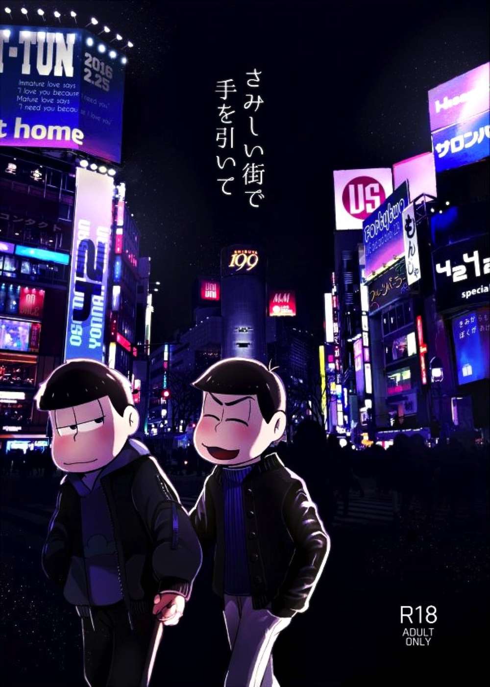Osomatsusan - Lonely City Hand In Hand Osomatsu 1Kala
