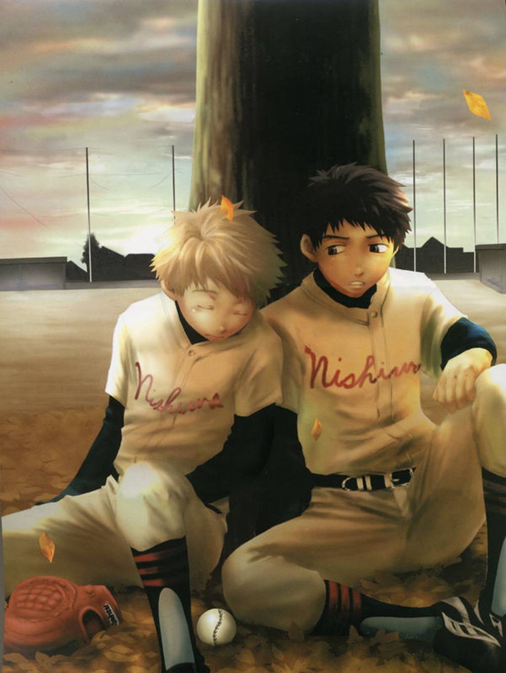 BL manga "Big-Windup - Wind Song Ookiku Furikabutte Mihaabe" cover image