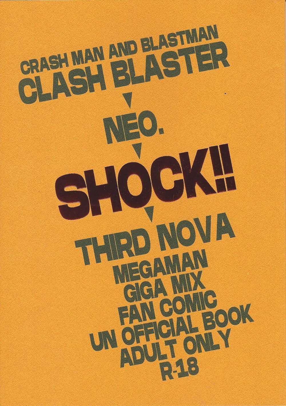 K - Shock Rockman Crashman X Blastman