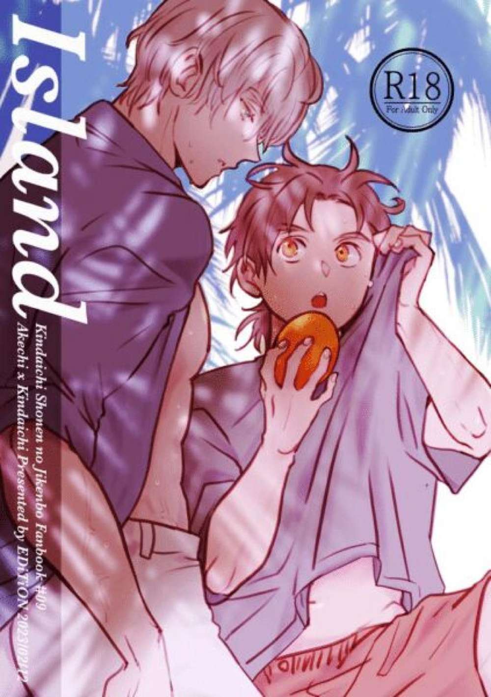 BL manga "Kindaichi-Case-Files - Island Kindaichi Meikan" cover image